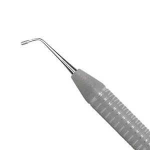 Instrumento de restauración dental de acero inoxidable con mango hueco ergonómico, tipo plugger serrado 154, 1.4MM 2.4MM - Product Image 3
