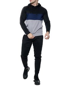 Conjuntos Deportivos Unisex de Forro Polar, Resistentes al Viento, Estilo Personalizado, Ropa Urbana de Invierno, Ligeros, con Bloques de Color - Product Image 4