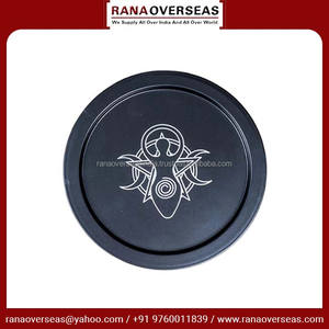 จานเหล็กรูปห้าเหลี่ยมสำหรับพิธีกรรมขาวดำสามดวงจันทร์และธีมเทพีเอิร์ทเสบียงสำหรับทุกความต้องการ - Product Image 6