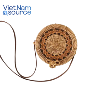 Sacs à main de luxe modernes faits à la main en jacinthe d'eau, sacs à bandoulière écologiques en corde – Source Vietnam, pour femmes, rangement, taille personnalisable - Product Image 2