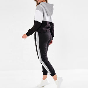 Conjuntos de Sudadera con Capucha para Mujer, Estampados, Casuales de Invierno, Manga Larga, Cierre con Cordón, Transpirables y Ecológicos - Product Image 2