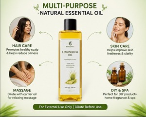 Huile Essentielle de Citronnelle Pure Pressée à Froid 100% Naturelle pour l'Aromathérapie, les Cosmétiques, les Soins de la Peau et les Soins Personnels - Product Image 3