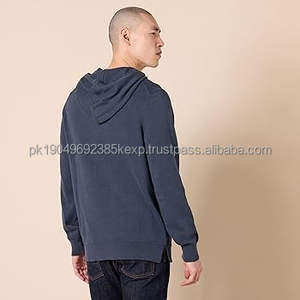 Sweat-shirts en coton 100% de qualité supérieure pour hommes, design personnalisé, motif uni, best-seller, nouveau style pour l'hiver, fabriqué au Pakistan - Product Image 6