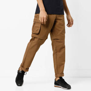 Pantalon d'uniforme personnalisé pour homme, couleur marron foncé, haute qualité, avec logo sur mesure, pour agents de sécurité, patrouille de bureau, et tâches de service. - Product Image 1