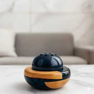 Brûleur d'encens Bakhoor classique fait main et personnalisé, design moderne, pour usage régulier, meilleure vente à bas prix - Product Image 3