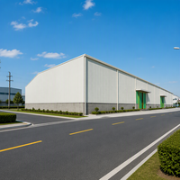 Structure métallique préfabriquée en H pour atelier d'usine ou bâtiment préfabriqué
