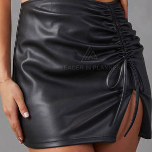 Jupes en cuir pour femmes fabriquées au Pakistan, nouvelle collection, légères et tendance, très demandées. - Product Image 6
