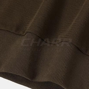 Sweat-shirt à capuche en polaire pour homme de haute qualité, mélange de coton, logo personnalisable, séchage rapide et respirant - Product Image 3