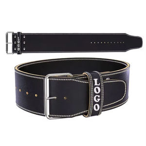 Ceinture de musculation en cuir de qualité supérieure, épaisseur 10 mm, respirante, accessoire de gym pour la compression, l'haltérophilie et l'entraînement physique - Product Image 3