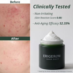 ERIGERON Vegan Smooth Skin Cleanser Fórmula de agua de avena y arroz Hidratante suave Lavado diario Libre de crueldad Vegano a base de plantas - Product Image 2