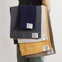 Ensemble de serviettes en coton à couche d'air, serviettes de bain et de visage douces, absorbantes et à séchage rapide, pour couple, maison, entreprise, cadeau