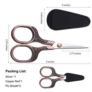 Tijeras Pequeñas y Afiladas para Cortar el Cabello, Barba, Cejas, Vello Facial, Belleza, Costura, Recorte, Depilación Multiusos - Product Image 2