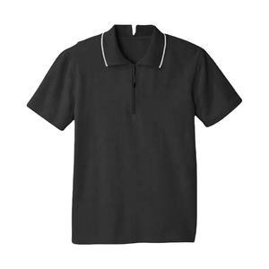 2025 Venta al por mayor personalizado discapacitados ancianos necesita ropa adaptable Zip Polo Shirt nuevo polo de alta calidad - Product Image 1