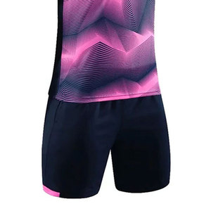 Conjunto de Camisetas y Pantalones Cortos de Fútbol Personalizables Hechos con Tela de Secado Rápido, Aptos para Juego Competitivo y Entrenamientos - Product Image 4
