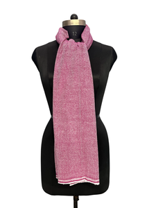 Bufanda Zigzag Hecha a Mano para Mujer, 28x80 Pulgadas, la Mejor Bufanda de Lana Acrílica Cómoda, Chal de Fibra Premium con Diseño Espigado para Invierno - Product Image 4