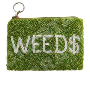 Geen Color Design Portefeuille personnalisé en perles de rocaille Porte-monnaie avec accessoires à la mode - Product Image 1