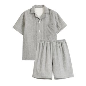 Conjuntos de Camisa y Pantalones Cortos Casuales de Verano para Hombre al por Mayor, de Alta Calidad, Transpirables, con Logotipo Personalizado - Product Image 2