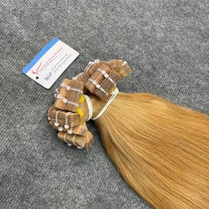 Extensions de cheveux naturels lisses à bandes adhésives, diverses couleurs, extensions de cheveux humains vietnamiens tendance - Product Image 2