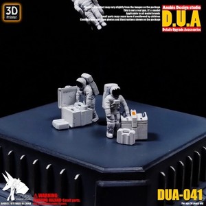 Set de Figuras de Astronautas a Escala 1/100 1/144, Accesorios de Detalle para Diorama, Caja de Herramientas, Piezas de Mejora para Escenas de Modelos Mecha - Product Image 2