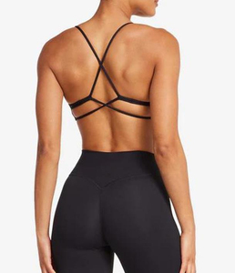 Women Seamless Sports Bra Stretch Breathable Activewear Running Gym <b>Top</b> Comfortable <b>Support</b> Fitness Training <b>Crop</b> - Product Image 5