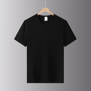 T-shirt décontracté blanc pour homme 100 % coton à manches courtes, col rond, coupe classique, en jersey, couleur unie, design vierge, vente en gros, pas cher - Product Image 2