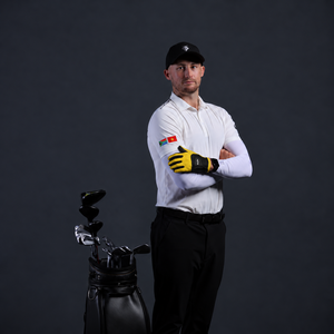Guante de Golf para Mano Izquierda y Derecha, Negro y Amarillo, de Microfibra Antideslizante, Unisex, con Talla Personalizable - Product Image 6
