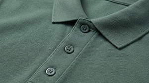 <b>Men's</b> <b>Green</b> <b>Polo</b> <b>Shirt</b> Short Sleeve Regular Fit Knitted Solid Color Casual Wear Breathable Cotton <b>Shirts</b> - Product Image 3