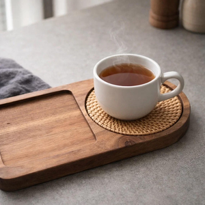 Bandeja de acacia para tiendas boutique, bandeja de acacia para tiendas de regalos, bandeja de acacia para tiendas de artesanías, bandeja de acacia para tiendas de productos orgánicos - Product Image 3