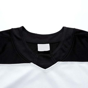 Maillots de hockey sur glace à manches longues et col en V, qualité supérieure, prix abordable, faible MOQ, en polyester respirant - Product Image 5