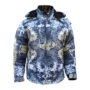 Custom Heavyweight Oversized <b>Men's</b> Zip Cropped <b>Hoodie</b> Vintage Real Tree <b>Camo</b> Boxy Print Front Logo Sweatshirts Summer Breathable - Product Image 5