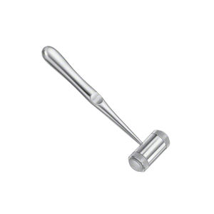 Maillet dentaire MEAD de qualité supérieure, 190 mm (7,12 po) de long, diamètre 20 mm, en acier inoxydable, 350 g (160 g), approuvé CE par Grip Surgical - Product Image 2