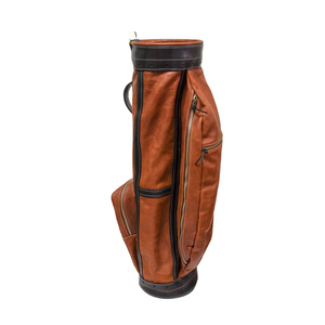 Cheap Price Hand Carry Comfortable Straps Leather <b>Golf</b> Sports Bag Hot Sale High Quality Genuine Leather <b>Golf</b> Bags - Product Image 3
