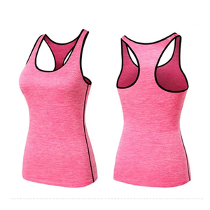 Débardeur en jersey tricoté à col rond pour femme, couleur unie, respirant, décontracté, écologique, longueur normale, sans manches, avec logo frontal - Product Image 5