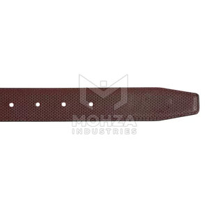 Ceinture de baseball décontractée en cuir de vache pour hommes, légère, durable, 100 % authentique, avec boucle ardillon personnalisable – Prix de gros abordable - Product Image 5