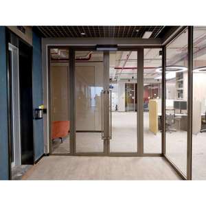 Porte vitrée ignifugée sur mesure de qualité supérieure avec verre de sécurité pour usage commercial et résidentiel, disponible au meilleur prix du marché - Product Image 1