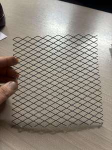 Efficient Galvanized Perforated Metal Sheet Diamond Hole <b>Mesh</b> Roll for Heavy Duty Fencing Safety Partition Wall <b>Mesh</b> <b>Screen</b> - Product Image 2