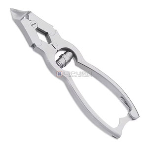 Professional Stainless Steel <b>Toe</b> Nail Clipper with Curved Blade Safe for Seniors and Babies Use on Thick Nails - Product Image 1