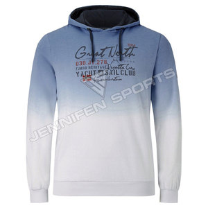 เสื้อฮู้ดดี้ผู้ชายคุณภาพสูง ผ้าฝ้าย 100% สำหรับฤดูหนาว พิมพ์ลายได้ตามต้องการ ระบายอากาศได้ดี แห้งเร็ว ทรงหลวม - Product Image 1