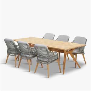 Antique Style Garden Outdoor Furniture With Teak Wooden Frame Material and Minimalist Design for <b>Patio</b> Furniture - Product Image 1