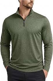Pull col roulé uni pour homme, tenue décontractée d'hiver, pull de sport et de golf en molleton de coton écologique, fermeture éclair quart de tour - Product Image 2