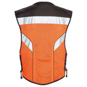 Gilet de sécurité réfléchissant haute visibilité pour homme, respirant et rafraîchissant, éco-responsable, réversible, idéal pour l'été - Product Image 6