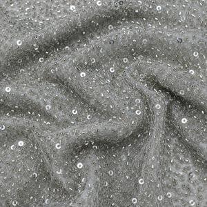 Tela de Terciopelo con Bordado de Cuentas de Lujo, Material Textil de Moda para Boutique, Diseño Exclusivo para Exportación - Product Image 6