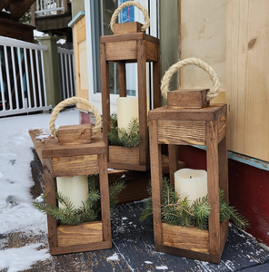 ชุดเชิงเทียนตกแต่งบ้านสไตล์ชนบทแบบรักษ์โลกจากไม้ธรรมชาติสำหรับเทศกาลรอมฎอน 1 ชิ้น MULTI CRAFT - Product Image 6