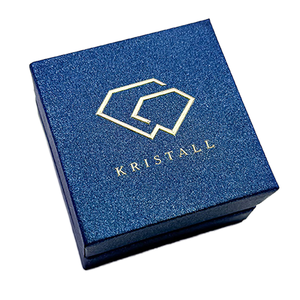 Meilleure vente de boîte d'emballage cadeau boîte de ensemble de bijoux en carton personnalisé attrayant boîte unique personnalisée 63x63x45mm logo doré - Product Image 3