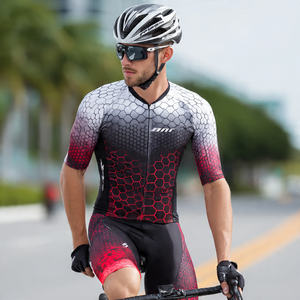 Maillots de cyclisme de qualité supérieure en gros, séchage rapide, avec fermeture éclair, ensemble de vêtements de cyclisme - Product Image 1