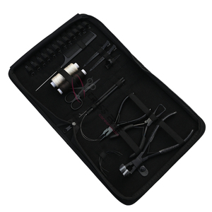 Hair Extension tools Kit Bead Remover Crimping Pliers Pulling <b>Hook</b> 2 Loop Tools Tape-In Plier Tail Comb Finger <b>Clips</b> Scissor - Product Image 1