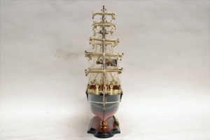 Modèle de bateau à voile en bois fait main - Maquette historique de bateau d'exploration polaire, décoration pour la maison ou le bureau, RRS Discovery - Product Image 5