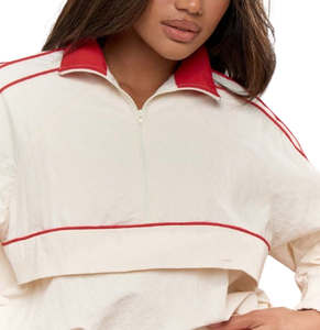 Nueva Chaqueta Corta Deportiva de Moda para Mujer, Cortavientos de Poliéster, Transpirable, Impermeable, con Bordado Reflectante - Product Image 4