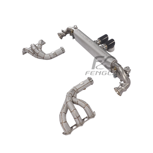 ท่อร่วมไอเสีย SS304 แบบปรับแต่งประสิทธิภาพ พร้อมวาล์วควบคุมเสียงแบบ Valvetronic และท่อไอเสีย Catback สำหรับ 991.1 991.2 3.8L 4.0L - Product Image 3