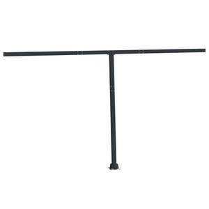 Anthracite Iron <b>Awnings</b> Post Set 177.2"x96.5" Size - Product Image 2